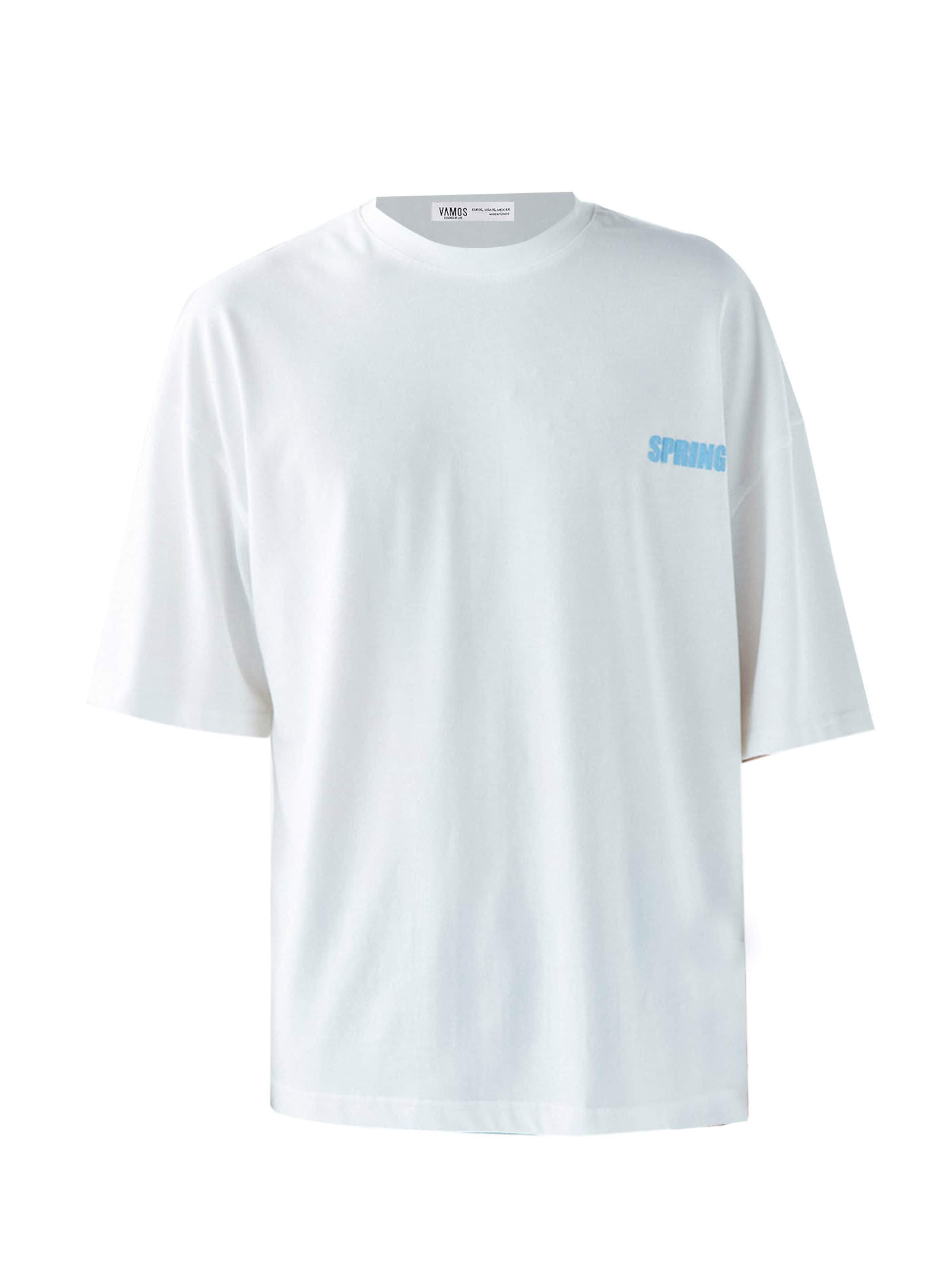 VAMOS CLO Póló - bézs: elől