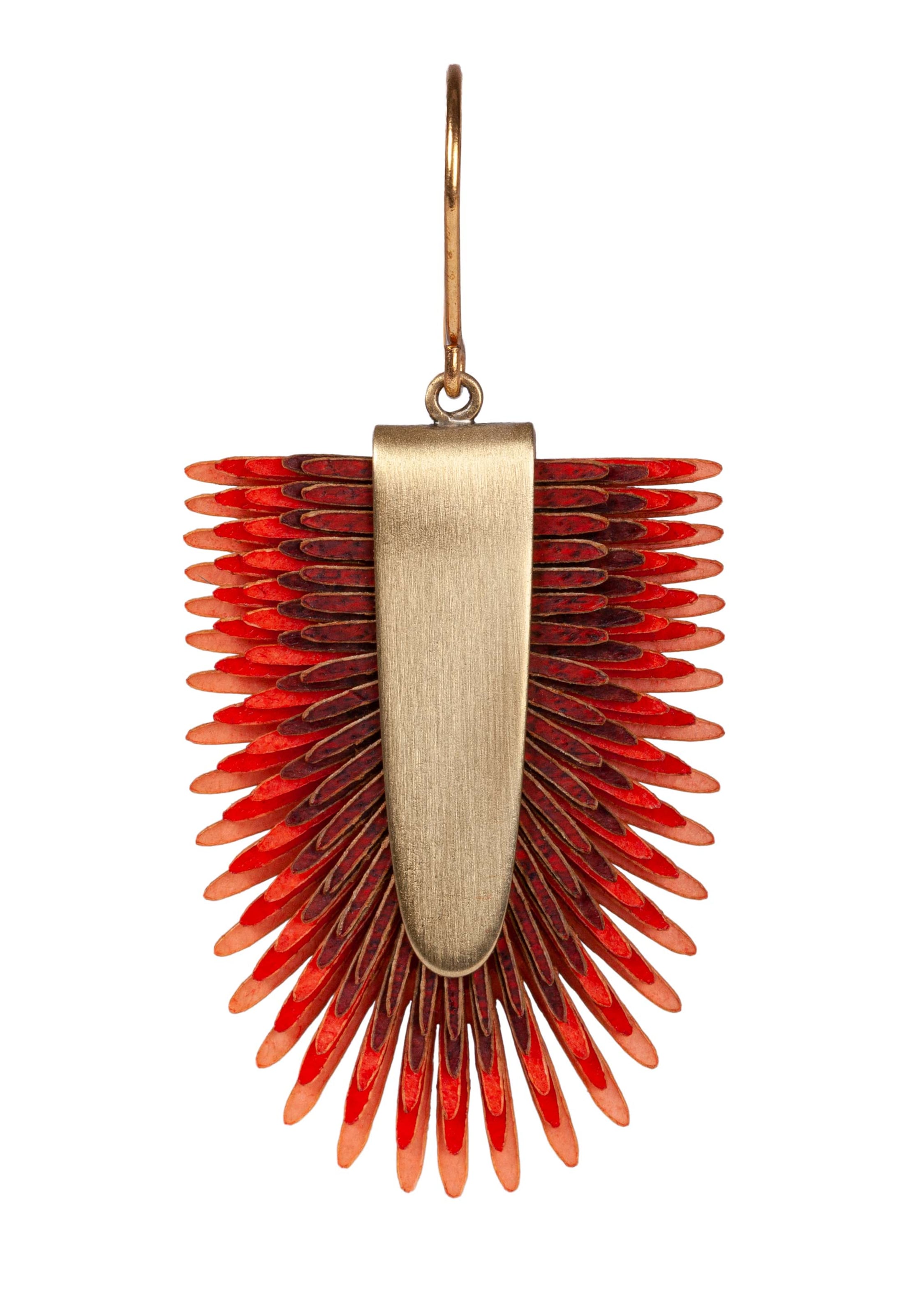 Gretchen Ohrringe 'Pam Pem' in Rot