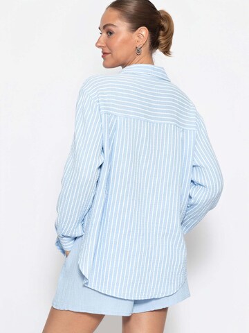 SASSYCLASSY Bluse‌‌‌‌‌ in Blau