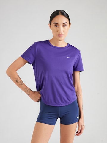 NIKE Funktsionaalne särk 'TEMPO', värv lilla: eest vaates