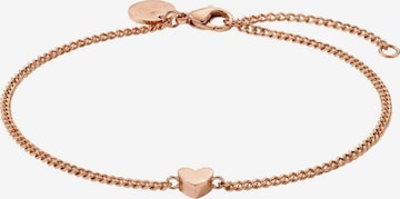 PURELEI Voetsieraden 'Tiny Heart' in Goud: voorkant