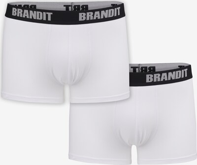 Boxer Brandit di colore grigio chiaro / nero / bianco, Visualizzazione prodotti
