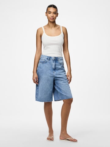 PIECES regular Jeans i blå
