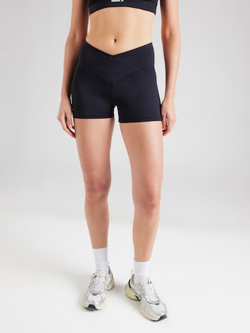 NEBBIA Skinny Παντελόνι φόρμας 'AGILE 475' σε μαύρο: μπροστά