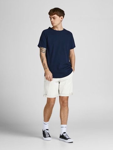 JACK & JONES - Regular Calças chino 'Bowie' em cinzento