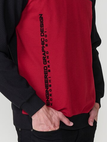 KOROSHI Pullover i rød