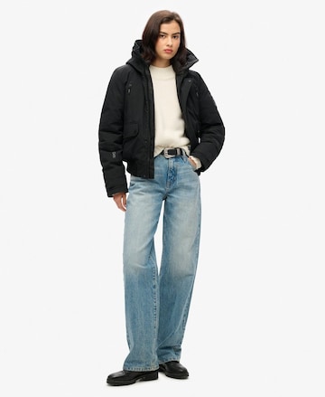 Superdry Winterjas in Zwart