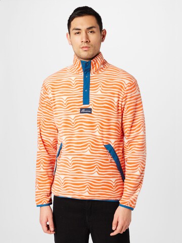 CRAGHOPPERS Sports sweater 'Teton' in Orange: front