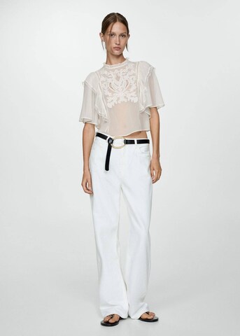 MANGO Blouse 'Valerie' in White