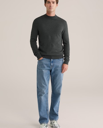 WE Fashion Trui in Grijs: voorkant