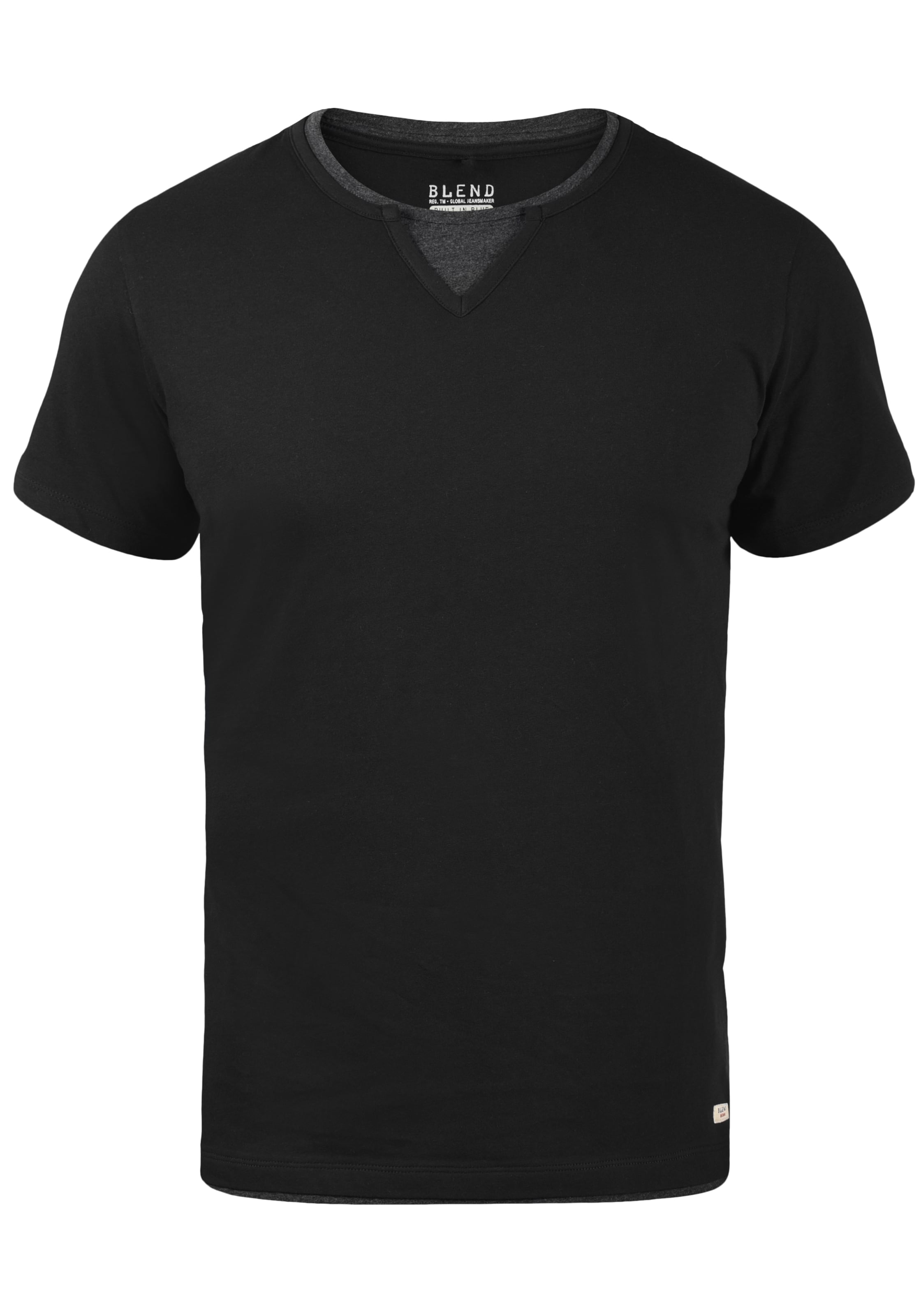 T-Shirt 'Leonis' BLEND en noir : devant