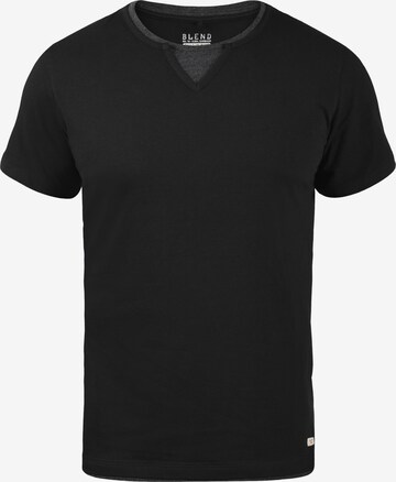 BLEND Shirt 'Leonis' in Zwart: voorkant