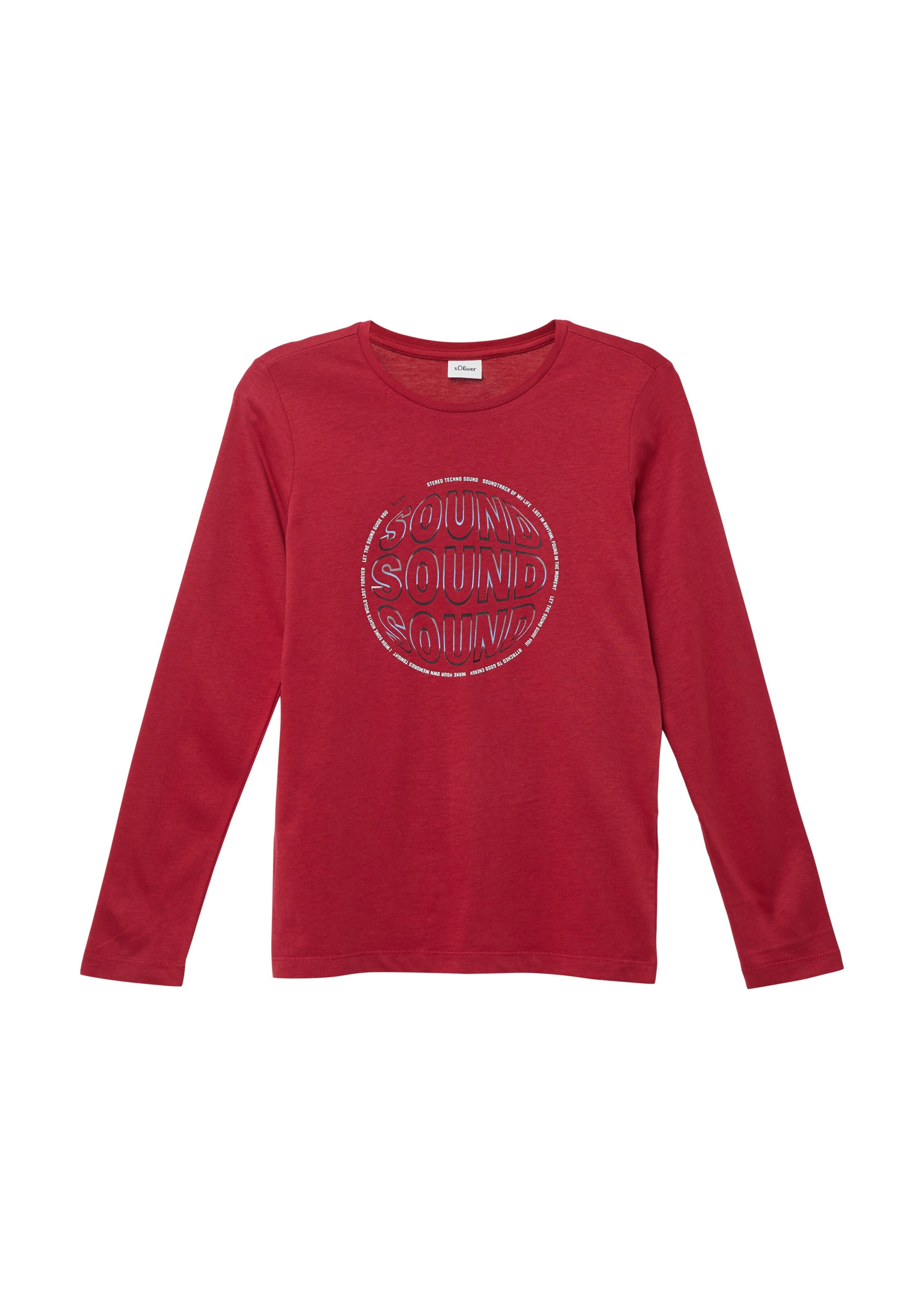 s.Oliver Shirt in Rot: Vorderseite