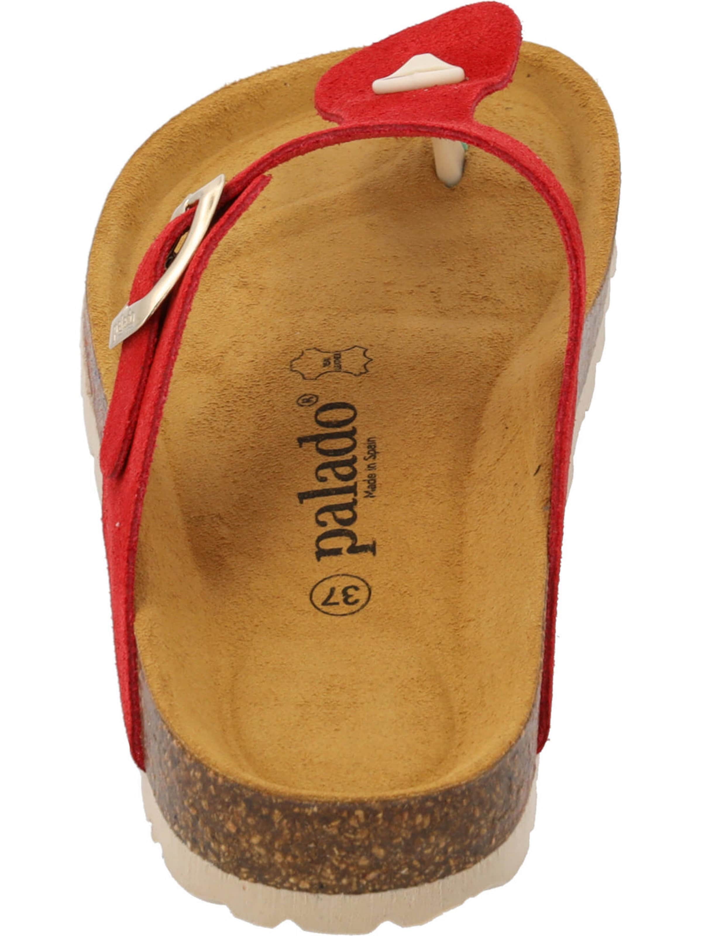 Palado T-bar sandals 'Kos' in Red