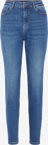 Pieces Petite Regular Jeans 'KESIA' in Blauw: voorkant