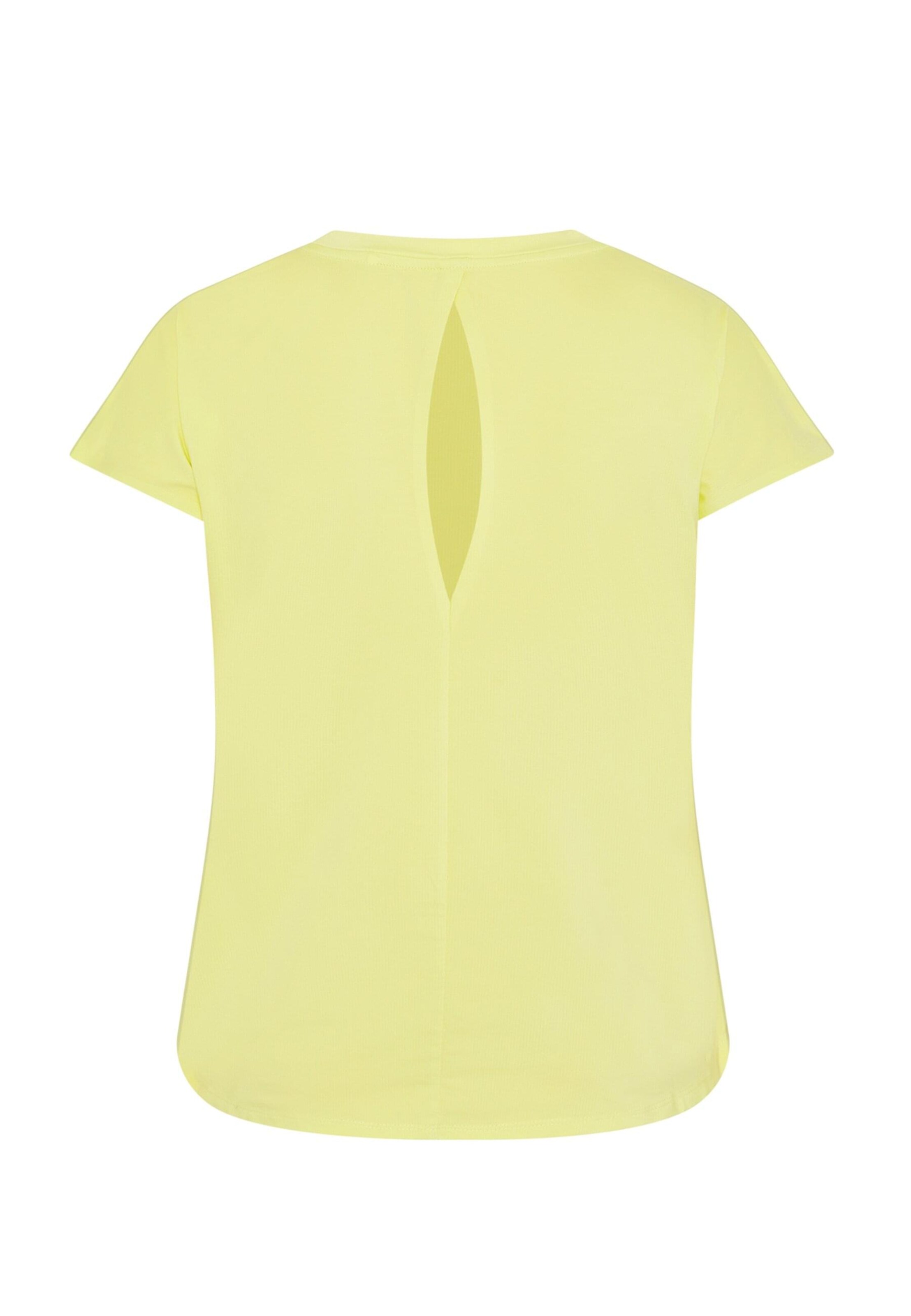 Born Living Yoga Functioneel shirt 'Aina' in Geel