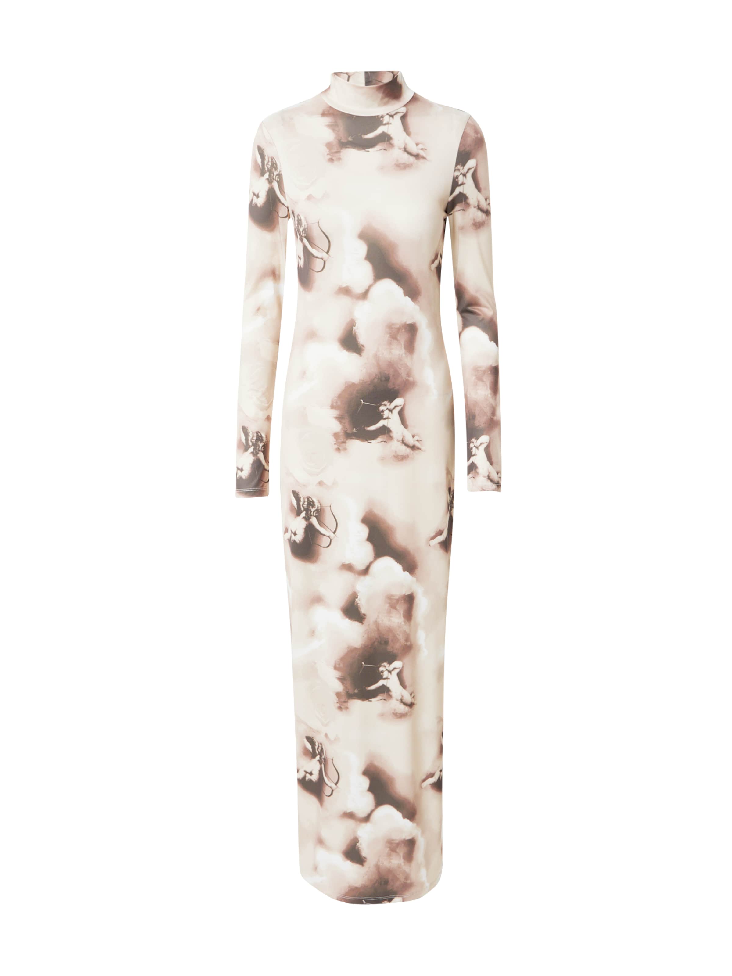 SOMETHINGNEW - Vestido 'THEODORA' em bege: frente