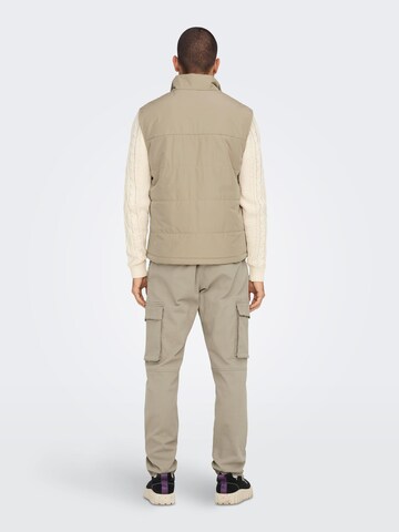 Only & Sons Bodywarmer 'Melvin' in Grijs