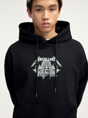Pull&Bear Sweatshirt in Schwarz