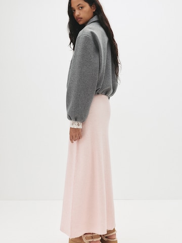 Veste mi-saison Pull&Bear en gris