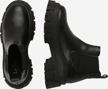 Boots chelsea 'Anais' di LeGer by Lena Gercke in nero: lato
