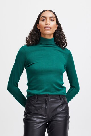 b.young Pullover 'Pimba' in Grün: Vorderseite