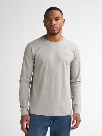 T-Shirt 'Dolphinpark' Petrol Industries en gris : devant