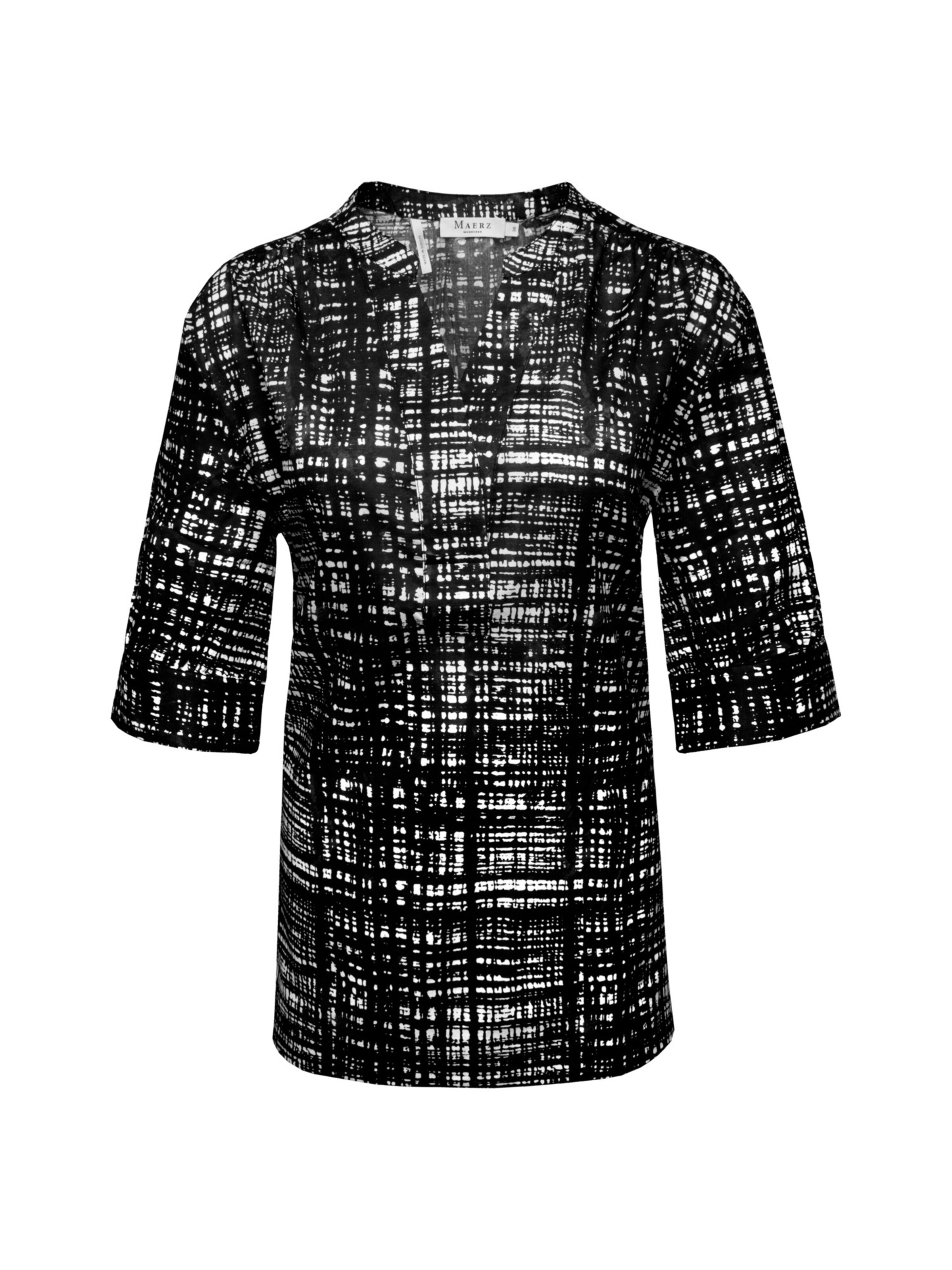 MAERZ Muenchen Bluse in Schwarz: Vorderseite