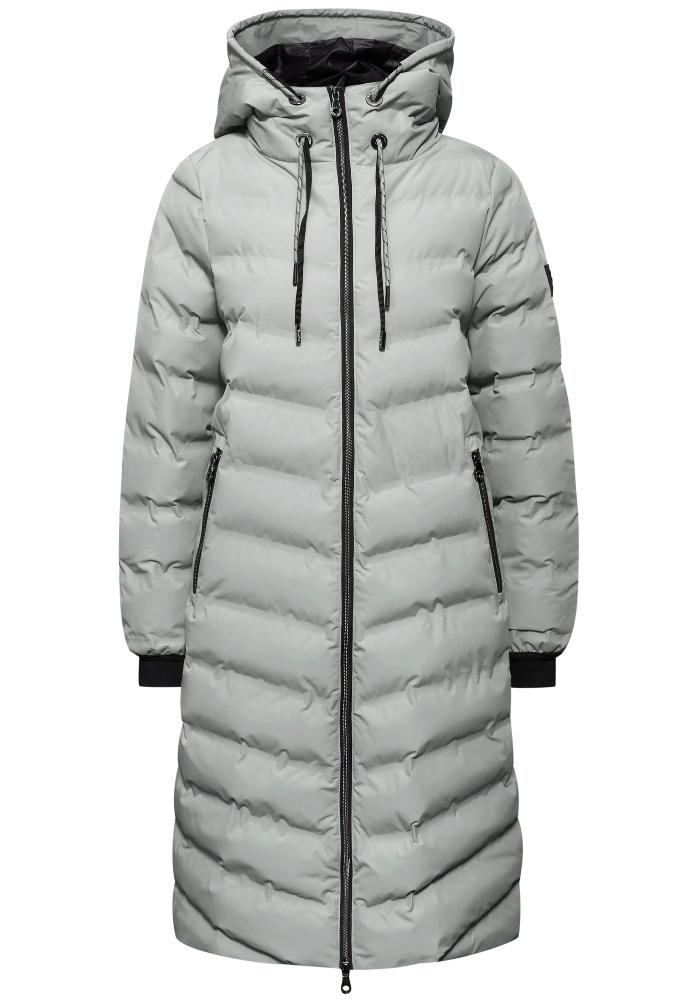 STREET ONE Winterjacke in Grau: Vorderseite