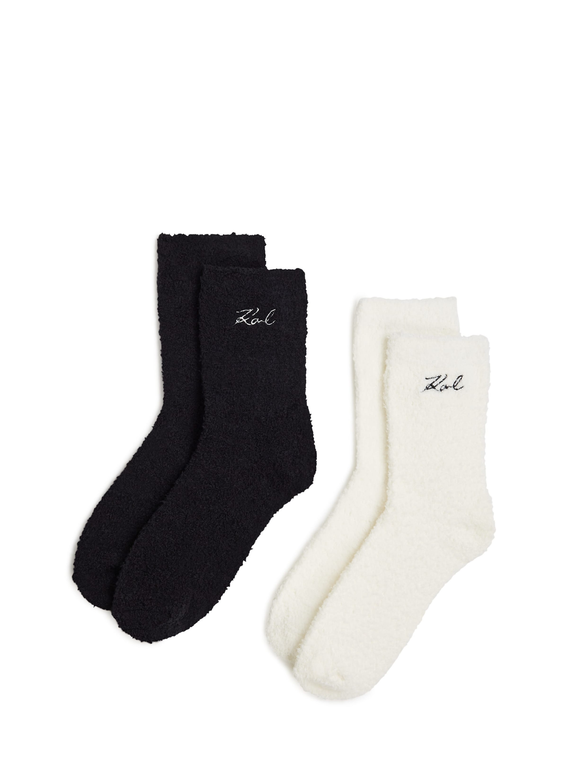 Karl Lagerfeld Ponožky - Béžová: predná strana