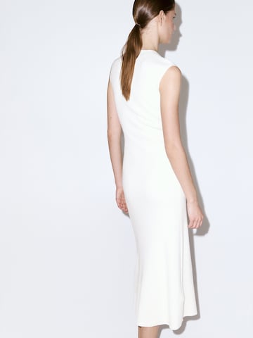 Abito in maglia 'CLARISA' di MANGO in bianco