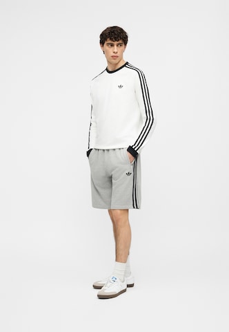 ADIDAS ORIGINALSregular Hlače '3-Stripes' - siva boja