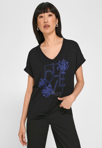 Basler Shirt in Schwarz: Vorderseite