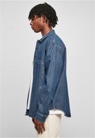 Urban Classics - Ajuste confortable Camisa en azul: frente