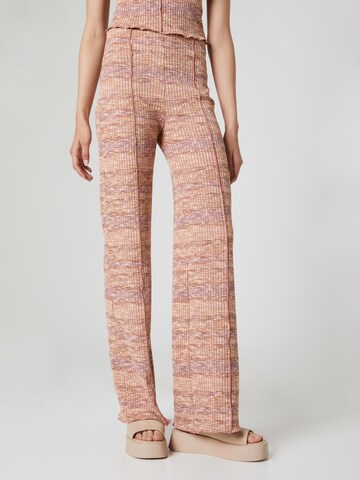 A LOT LESS Wide Leg Hose 'Leesha' in Mischfarben: Vorderseite