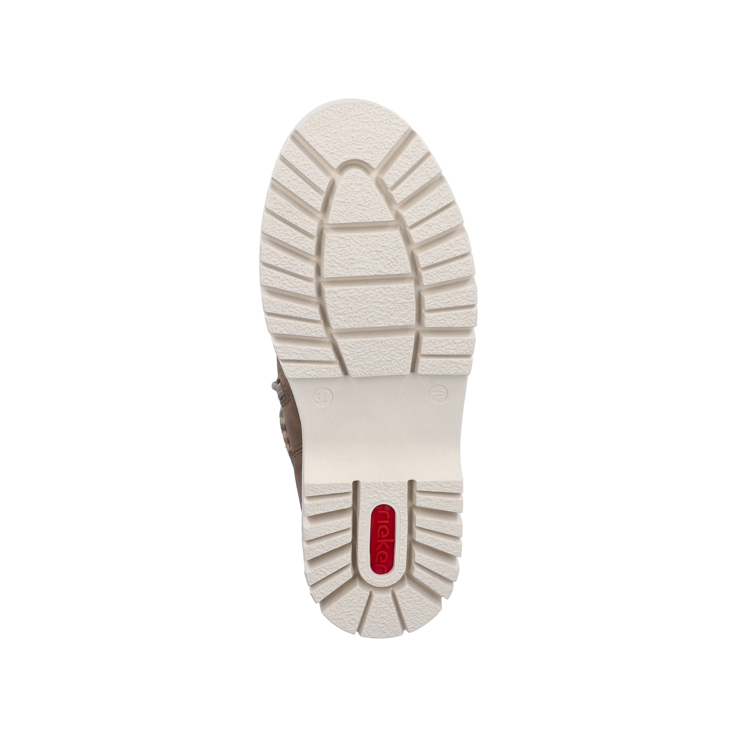 Rieker Schnürstiefelette in Beige