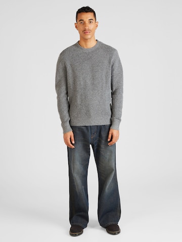 UNITED COLORS OF BENETTON Sweater in Grey