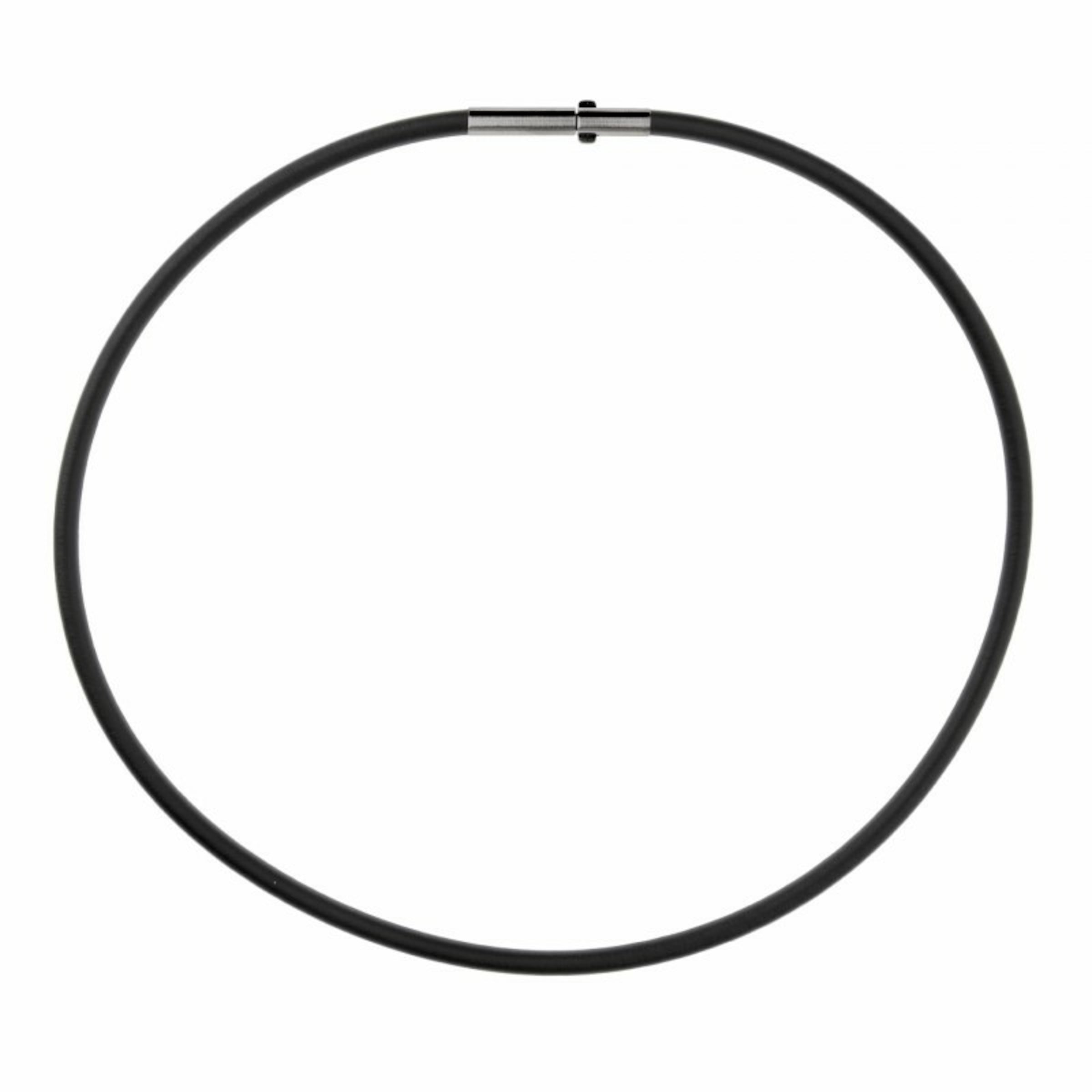 Ernstes Design Necklace in Black: front