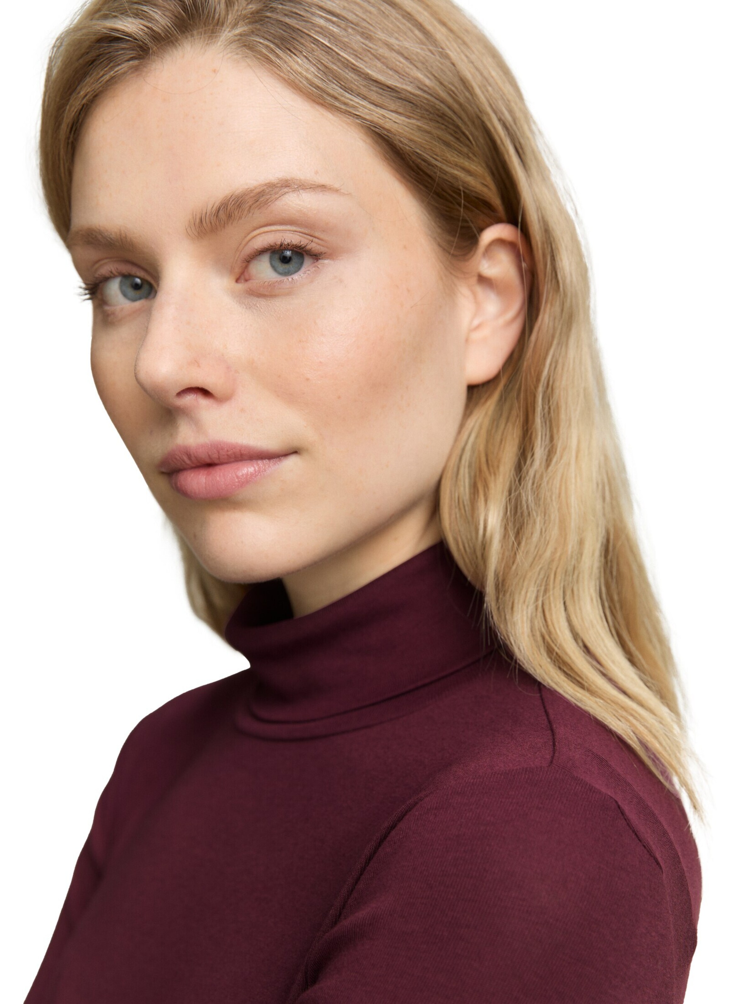 TOM TAILOR Shirt in Red