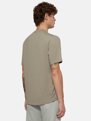 T-Shirt 'B Tech' Boggi Milano en gris