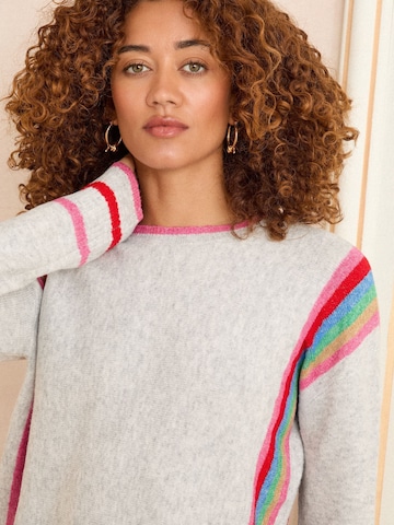 love & roses Pulover | siva barva