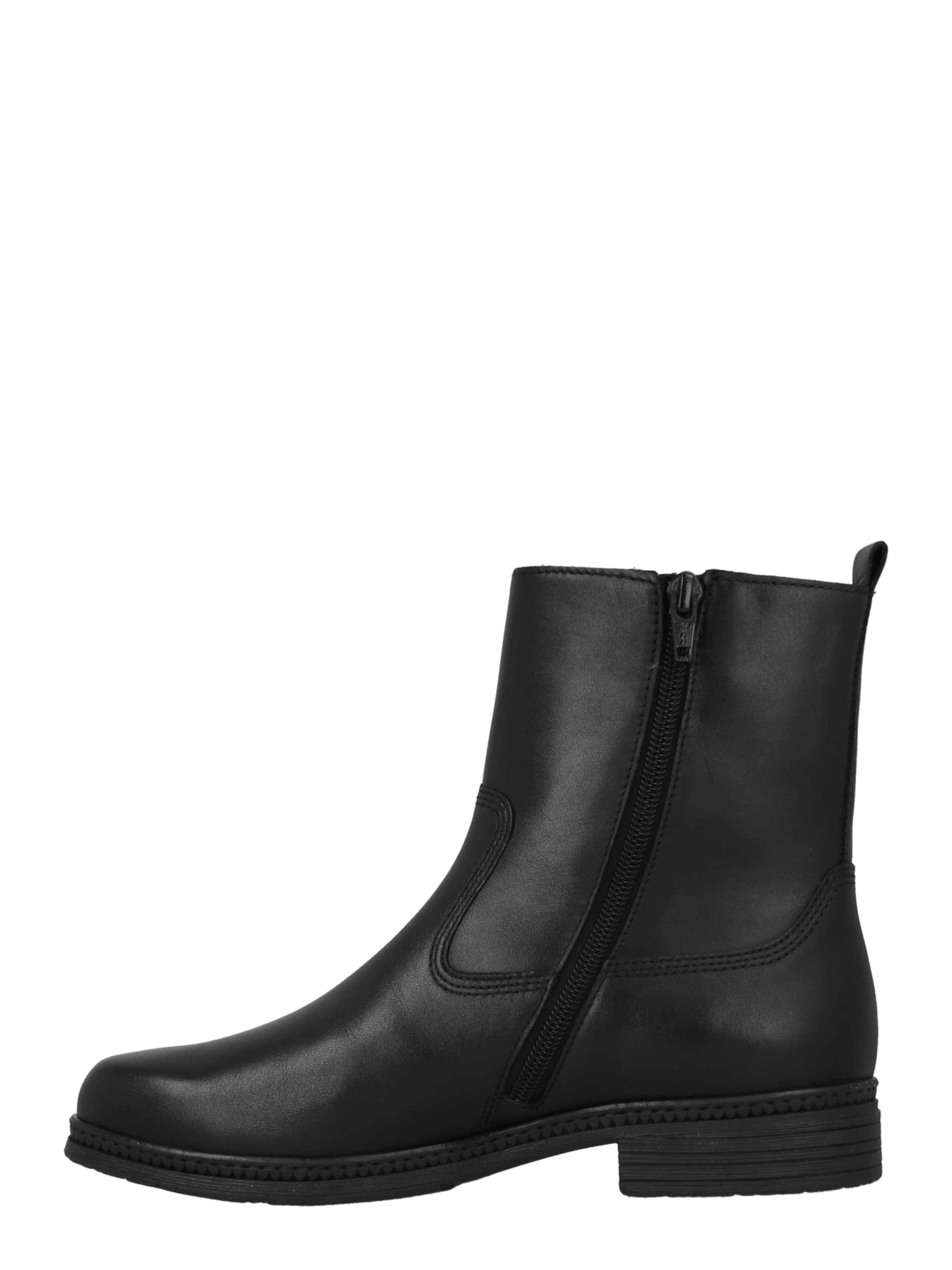 GABOR Enkellaarsjes in Zwart: zijkant