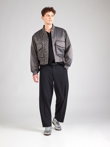 JACK & JONES Pulover 'JJHUDSON' | črna barva