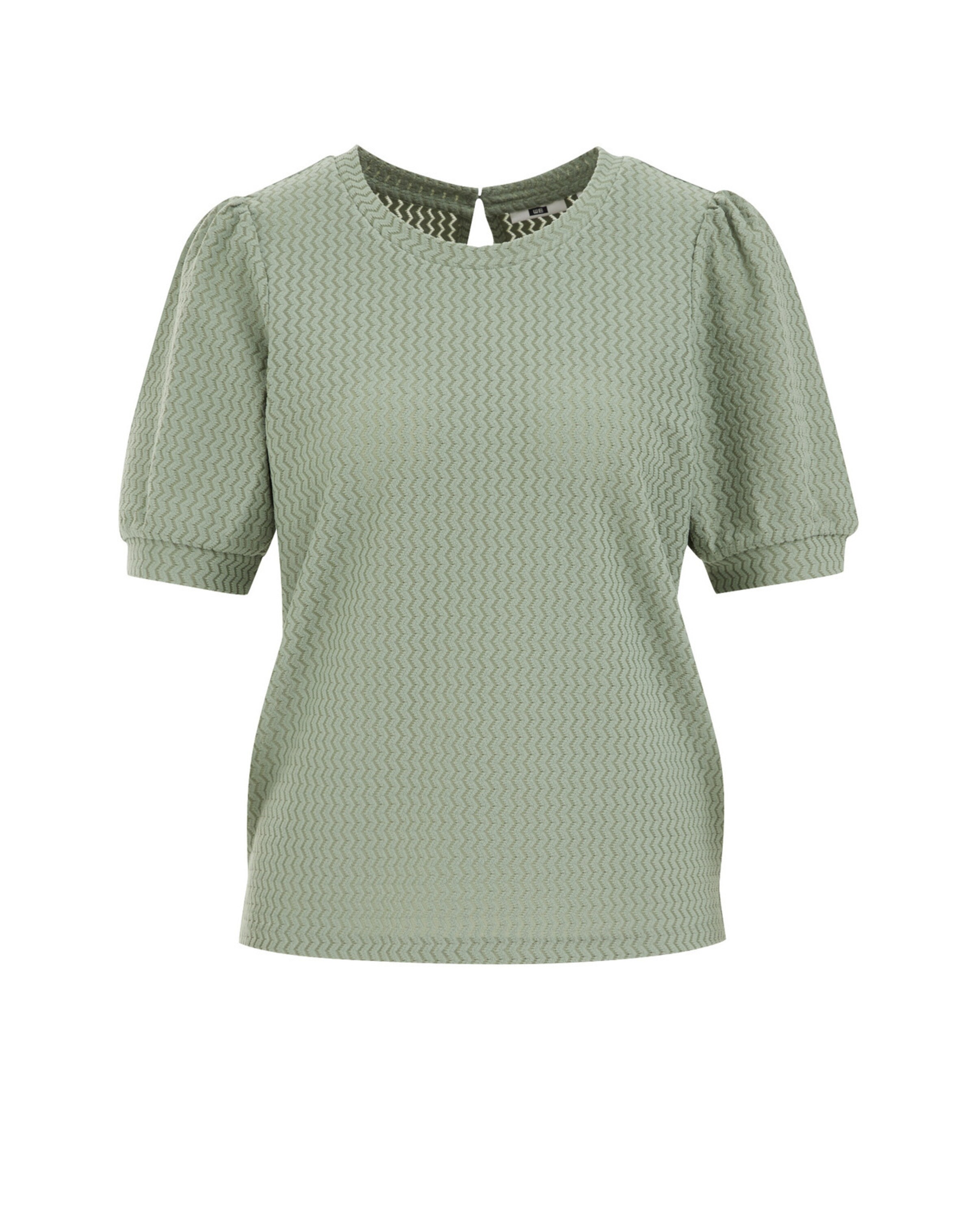 WE Fashion Tričko – zelená: přední strana