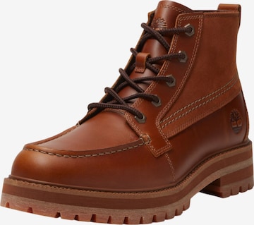 TIMBERLAND Schnürboots in Braun: Vorderseite