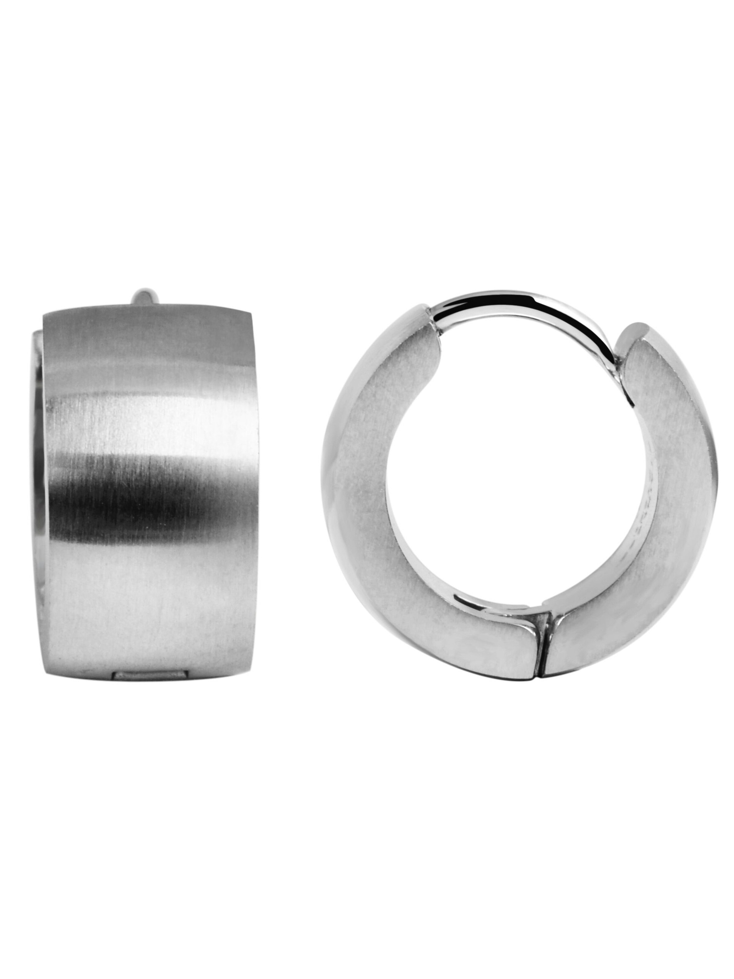 Akzent Earrings 'Broadly, silberfarbig, langlebig' in Silver