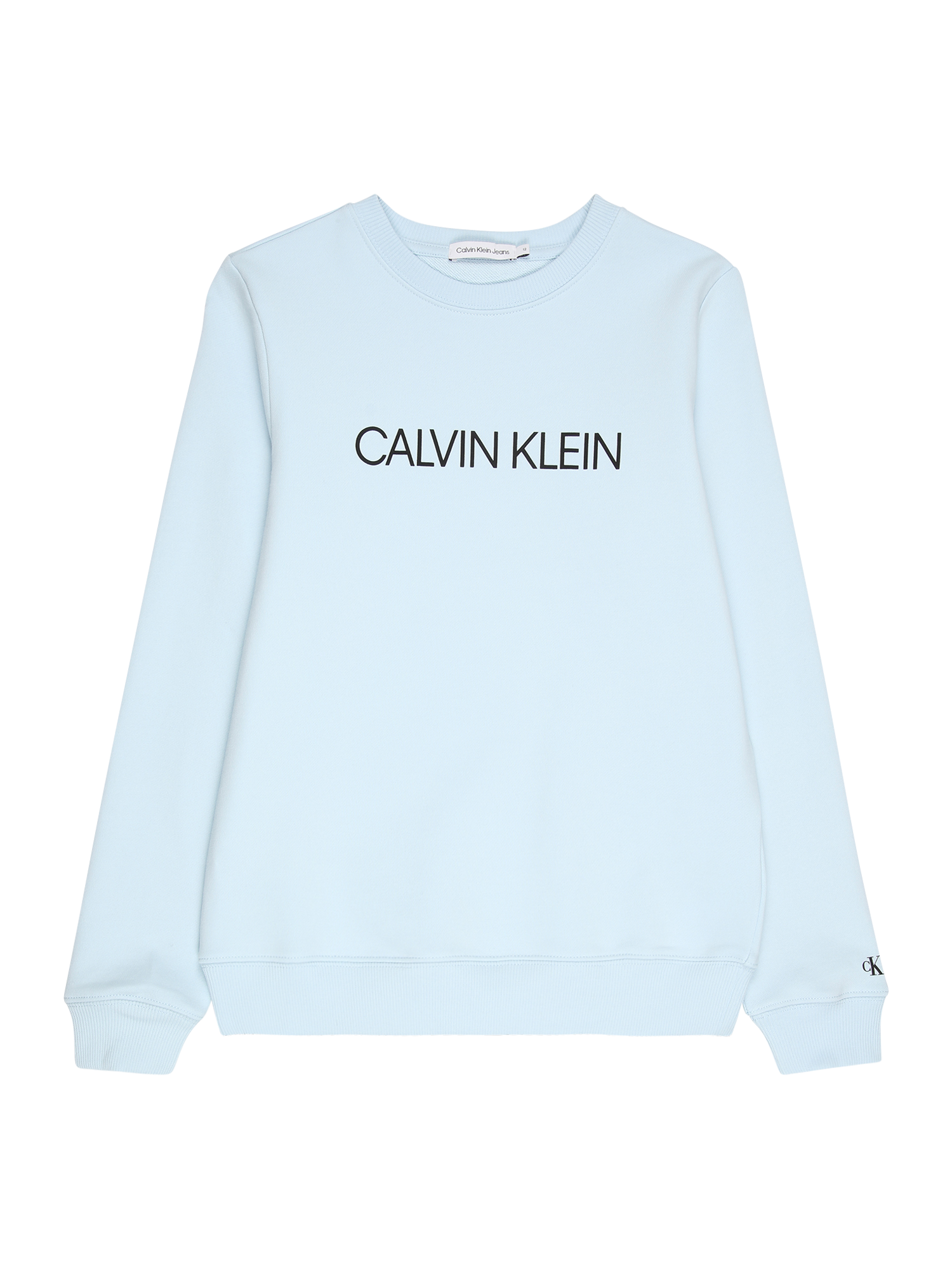 Bambina (taglie 92-140) Bimba Calvin Klein Jeans Felpa in Blu Chiaro 