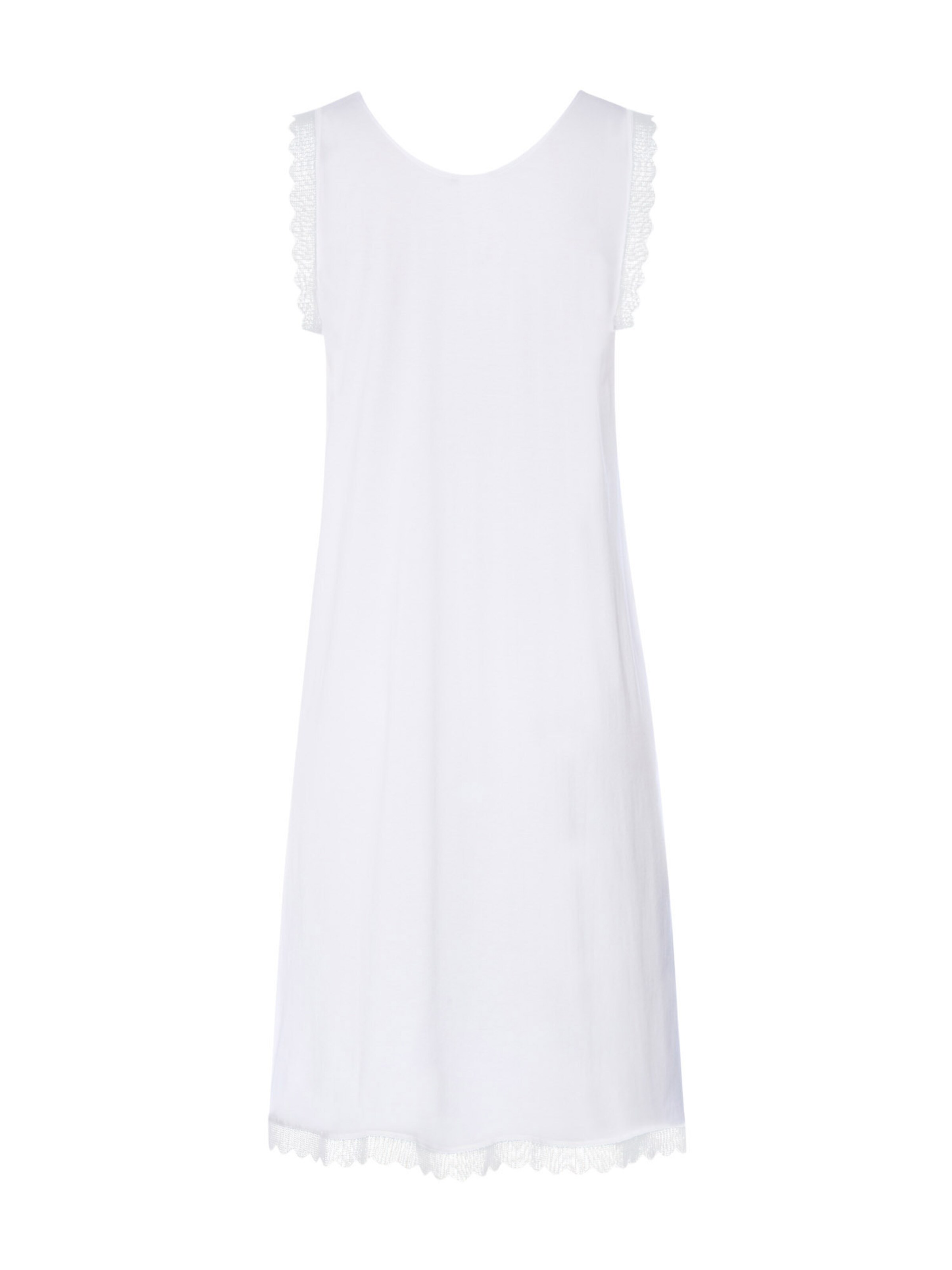 Hanro Nachthemd ' Inaya ' in Weiß