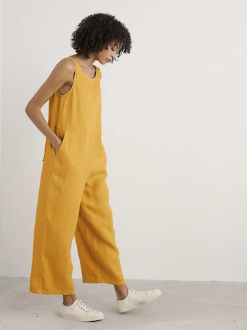 Seasalt Cornwall Jumpsuit 'Salt Air' in Geel