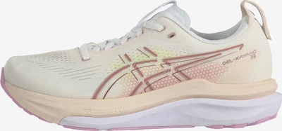ASICS Juoksukengät 'GEL-KAYANO 33' koossa 35,5 värissä kastanjanruskea / keltainen / villanvalkoinen, Tuotenäkymä